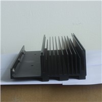 6063-T5 black anodized aluminum heat sink from Jiayun Aluminium