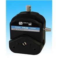 YT25 pump head,PPS material, adjustable gap,36#,35# tubing. Easy load pump head