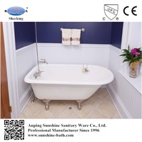 Wholesale Vintage Roll Top Mini/Small Bathtub for Baby
