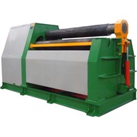 Four rollers plate rolling machine with prebending function