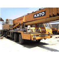 Used truck crane Kato NK500E / 50 ton truck crane / KATO crane