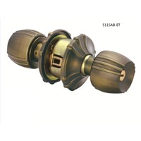 HGJ 5115 Brass knob door lock for wholesale
