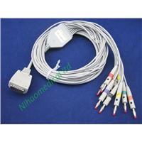 EKG51IOD Shanghai Kohden  ecg cable