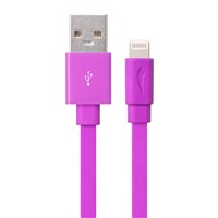 Tangle free MFi USB cable with lightning for iPhone
