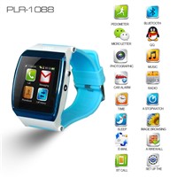 2014 New Latest Touch Screen Android Hand Watch Mobile Phone With Mp3 And Bluetooth