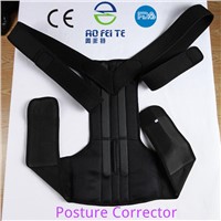 Brand New Unisex Black Back Shoulder Corrective Support Belt Posture Corrector