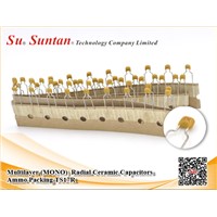Suntan Multilayer (MONO)  Radial Ceramic Capacitors Ammo Packing TS17R