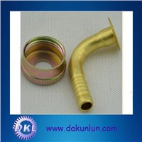 customized Steel thread nut with zinc plating plus chromate conversion coating