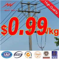 110KV power transmission electrical steel pole