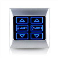 Dimmer switch for touch control panel