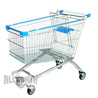 European Style Supermarket Shopping Cart Trolley