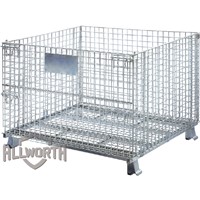 General Folding Wire Mesh Container Storage Cage