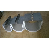 water drain linear slot cover polymer concrete drainage channel