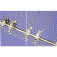 Splice wire mesh conveyor belts oven bakery stainless steel belt SS ladder belt