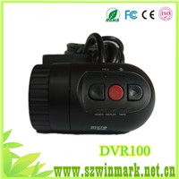 2014 DVR-100 Car DVR with 420 P 120 Degree Wide Angle Camera,car recoder with 1280*720 resolution
