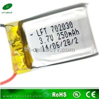 high rate 15c 702030 3.7v 250mah lipo battery for RC Helicopter V966 V988