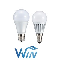 Mini 5W 6W E14 E12 dim LED Bulb 200deg