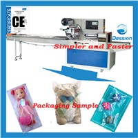 Packaging machine for doll/electrical toys packaging wrapping machinery