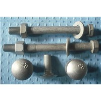 Zinc Plated Hex Head Guardrail Splice Bolt