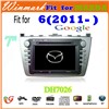 DH7026 car dvd player for Mazda 6 with gps radio bluetooth ipod cd navigation 3g function etc