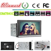 Android 4.2 Car Tablet Capacitive car Multimedia DVD Player with high resolution 1024*600 DM7841C