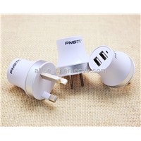 PNGXE wholoesale usb charger usb travel charger for iphone with APS and PC Material