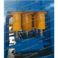 sheet door hydraulic molding machine