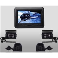 24v 7-inch High Definition Digital TFT LCD Monitor with 3 CH CCD cameras