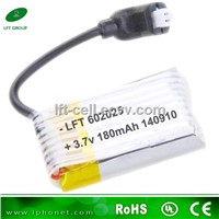 high rate 15c lipo 602025 3.7v 180mah lipo battery for R/C Avatar DFD F103B Radio Control Helicopter