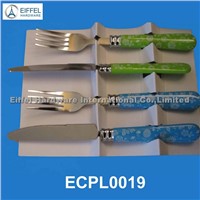 Promotional cutlery with plastic handle (ECPL0019)