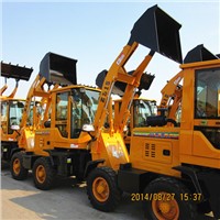 articulated mini 1.5t bucket wheel loader with safe and reliable quality