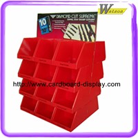 recycle material Eco-friendly supermarket cardboard promotional pallet display