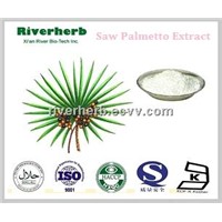 Natural botanical extract Saw palmetto extract with 45% Fatty acid