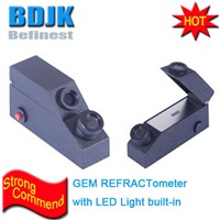Build-in LED Light Portable GEM Refractometer with Fancy Package