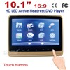 10.1 inch HD LED Active Slot in Headrest DVD Player with IR FM Transmitter USB SD Wireless Game