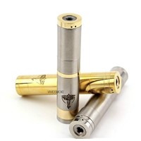 Full Mechanical Stainless Steel/Copper Nemesis mod With 18650/18350 Battery