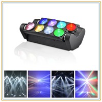 Spider Light LED Moving Head Beam Light , Double 4PCS 4in1 RGBW LED Beam Light