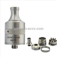E-cigarette Rebuildable Stainless Steel Signet Star Atomizer