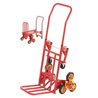 eight wheels hand trolley for climbing stairs trolley