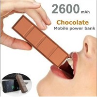AiL CHOCOLATE SHAPE MOBILE POWER BANK AS PROMOTIONAL GIFT