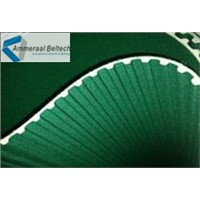 Ammeraal timing belt with green fabric for tire-building machine