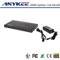 Factory supply 3D HD 1.4V 4kx2k 3840x2160P 1 in 8 out 1x8 HDMI splitter