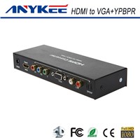 Factory supply 3D HD  HDMI to ypbpr converter with vga +ypbpr+R/L