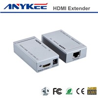 powerline HDMI extender 60M cat5e 3D HD 1080P HDCP1.2