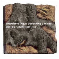 3D PU Aquarium Background Board (BJ091)