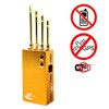 Powerful Golden Portable Cellphone & Wi-Fi & GPS Jammer
