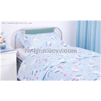 Hospital Bed Linen with Carton Design for Pedeatrics