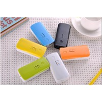 Fish mouth power bank 5600mAh USB / External Backup Battery pack Charger The mobile power