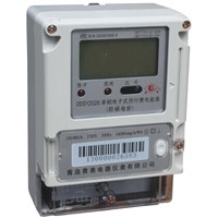Single-phase Two-wire Electronic Prepaid Active Meter (LCD display)