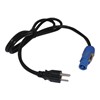Powercon AC power cable AC cord with lockable connector - USA plug